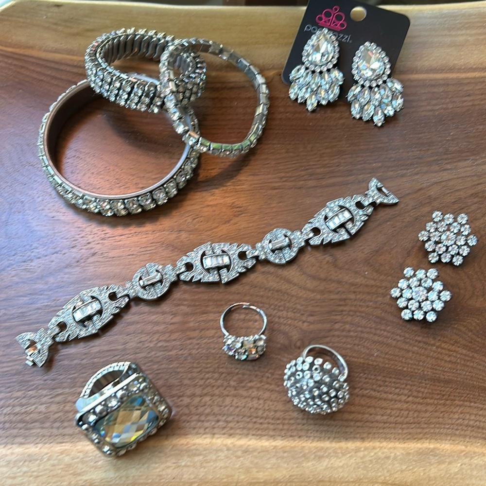 Rhinestone jewelry collection
